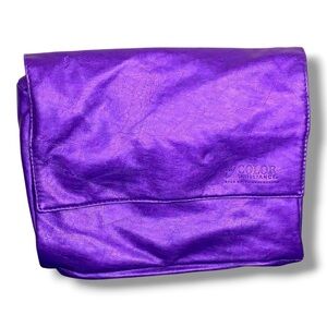 Purple Shimmer Travel Tioletry Bag Folding Rv Festival